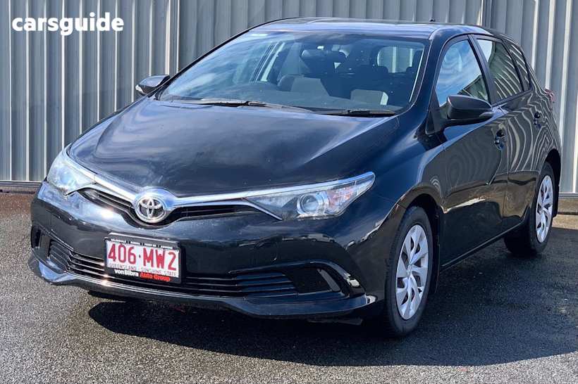 Black 2016 Toyota Corolla Hatchback Ascent