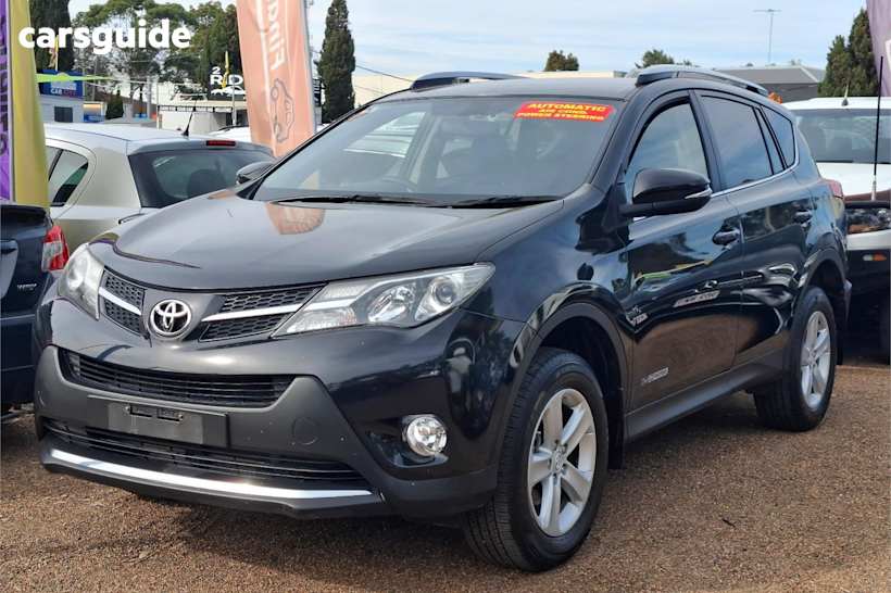Black 2013 Toyota RAV4 SUV GXL