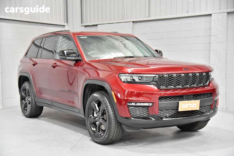 Red 2022 Jeep Grand Cherokee SUV NIGHT EAGLE 4X4