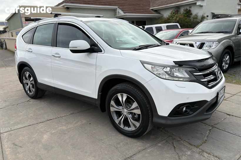 White 2013 Honda CR-V SUV VTI-L 4X4