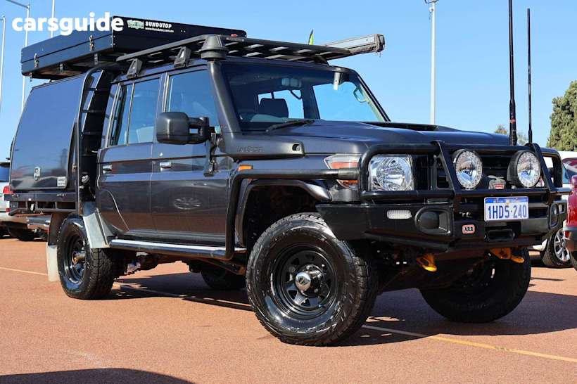 Grey 2019 Toyota Landcruiser Ute Tray WORKMATE 4X4