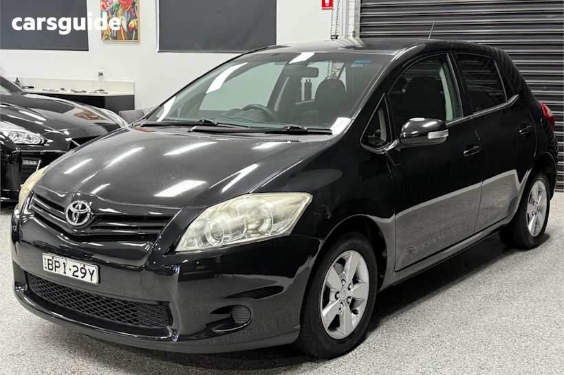 Black 2010 Toyota Corolla Hatch ASCENT F