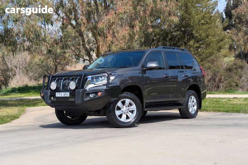 Grey 2019 Toyota Landcruiser Prado SUV GXL 4X4