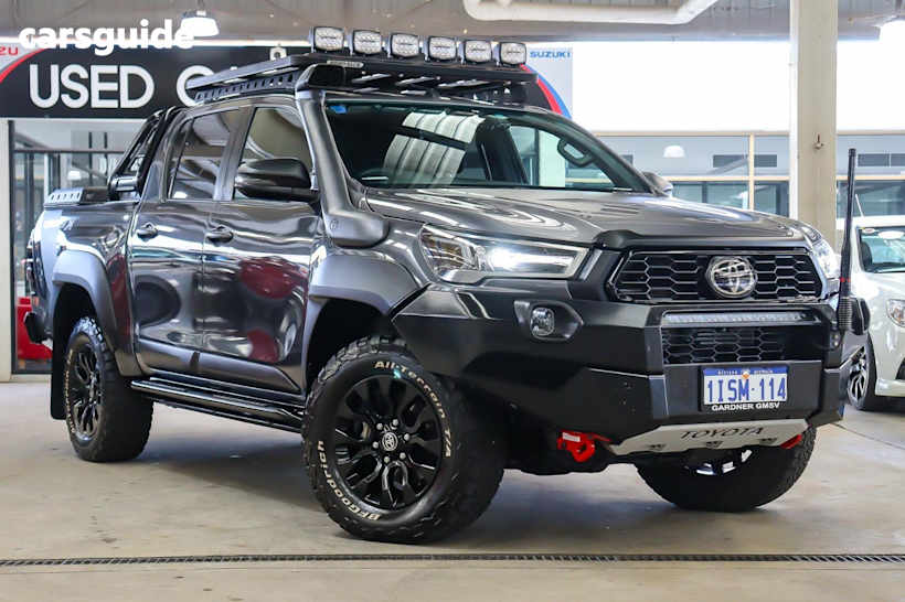 Grey 2020 Toyota Hilux Ute Tray RUGGED X 4X4