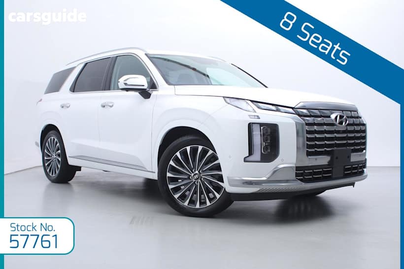 White 2023 Hyundai Palisade Wagon Calligraphy (8 Seat)