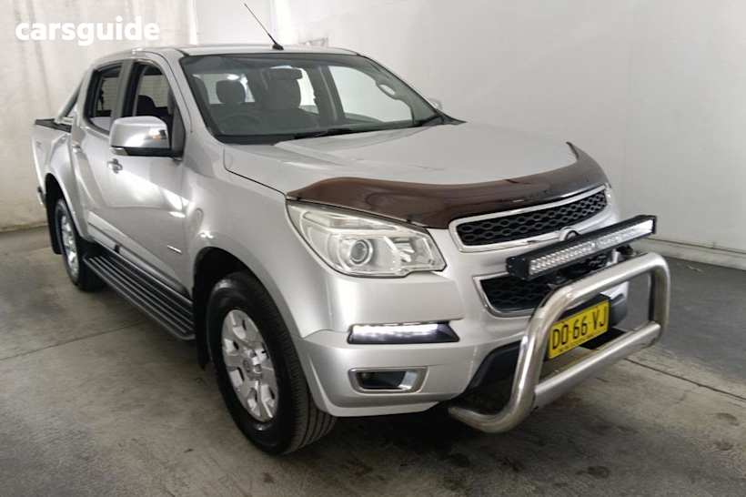 Silver 2014 Holden Colorado Crew Cab Pickup Ltz (4X4)