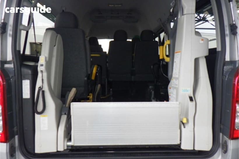 Silver 2017 Toyota HiAce Commercial WELCAB, PEOPLE MOVER, WHEELCHAIR ACCESS