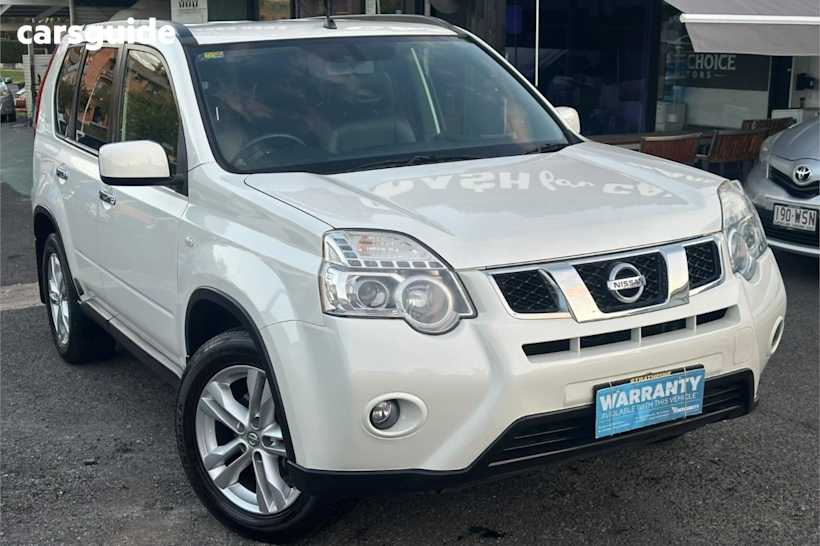 White 2012 Nissan X-Trail SUV ST-L 4X4
