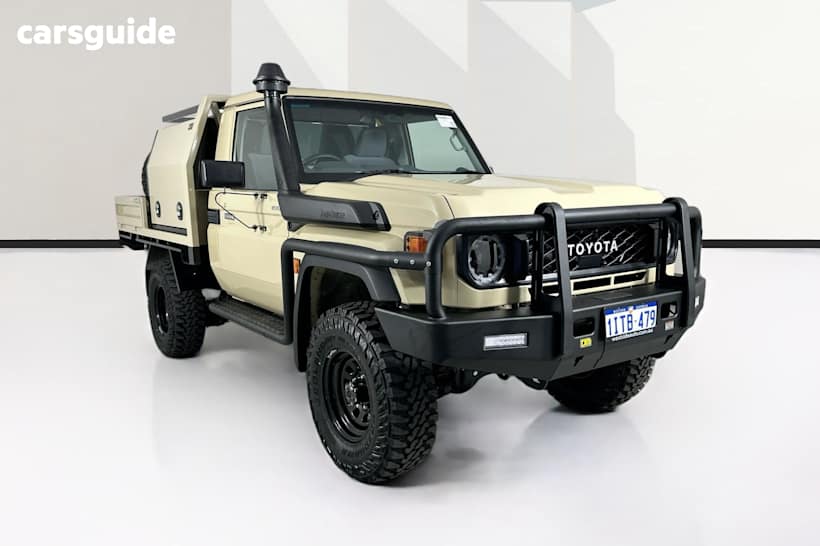 Grey 2025 Toyota Landcruiser Cab Chassis Lc79 Gxl + Diff Locks