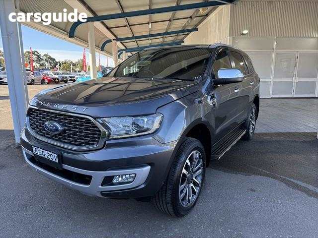 Grey 2021 Ford Everest Wagon Titanium (4Wd)