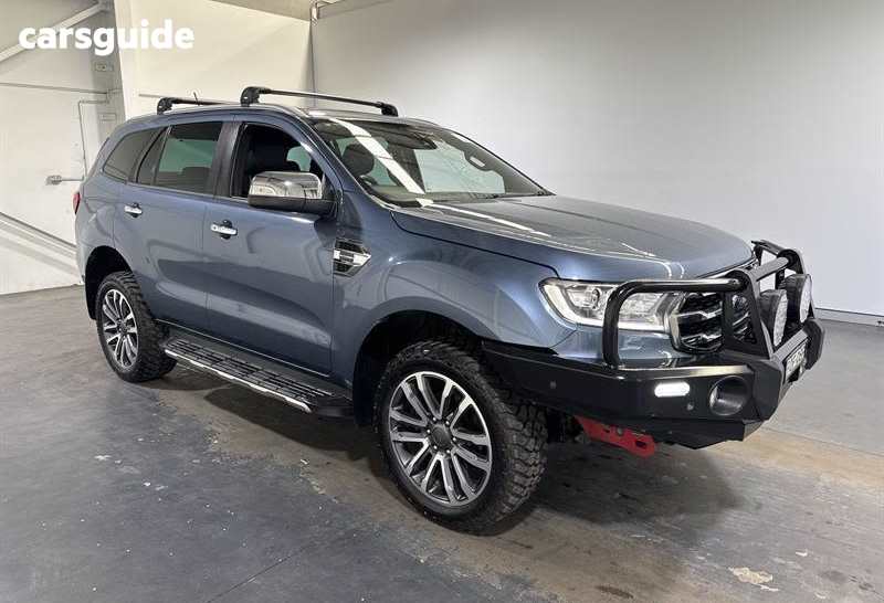 Blue 2018 Ford Everest Wagon Titanium (4Wd 7 Seat)