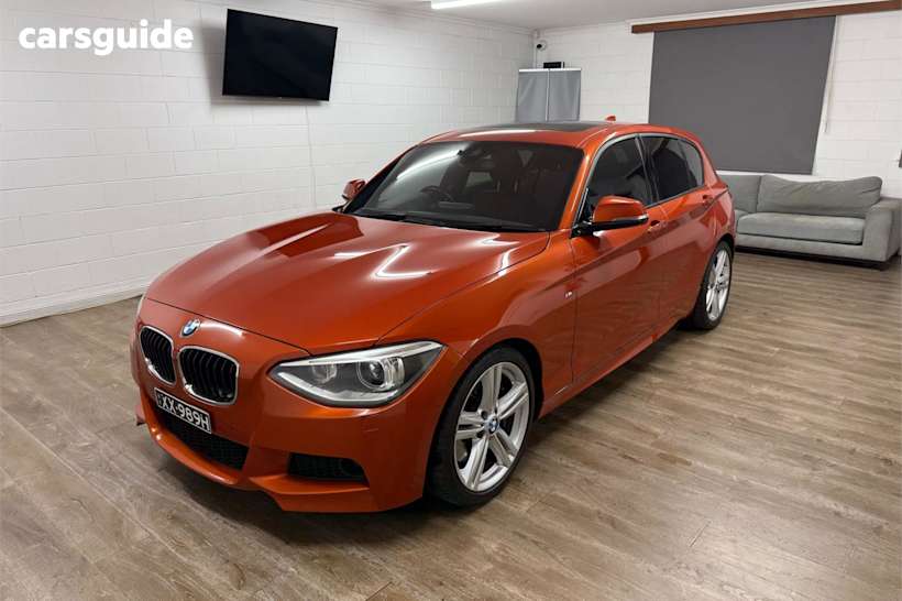 Orange 2012 BMW 1 Hatch 118D R