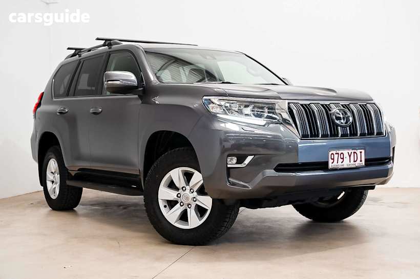 Grey 2018 Toyota Landcruiser Prado SUV GXL 4X4