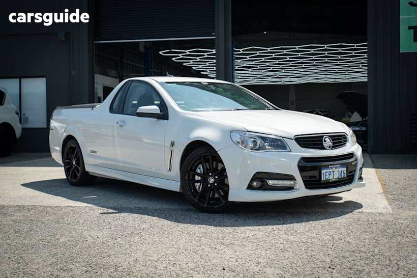 White 2013 Holden UTE Ute Tray SS V REDLINE R