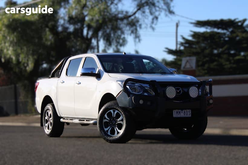 White 2017 Mazda BT-50 Dual Cab Utility Xtr (4X4)