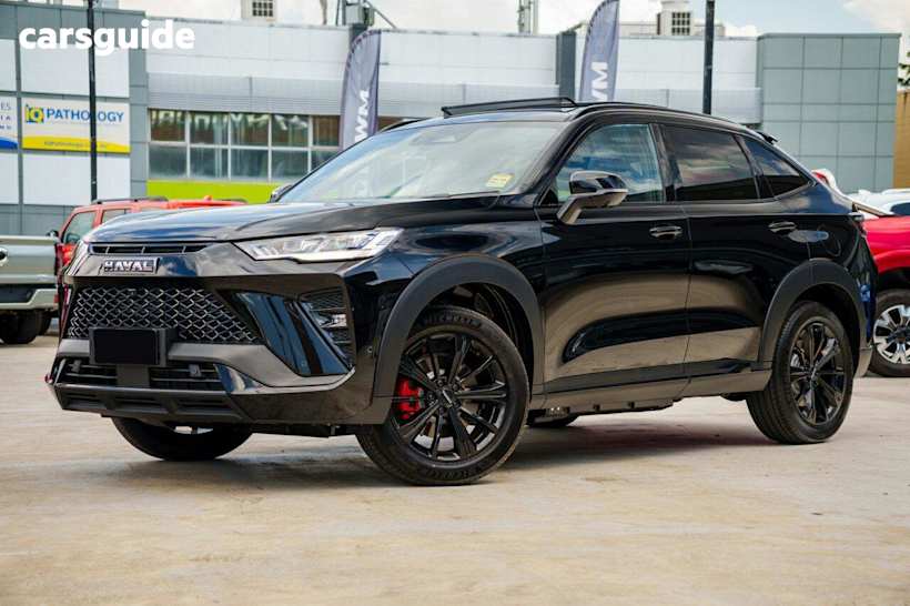 Black 2025 GWM Haval H6GT Wagon Ultra Phev (4Wd)