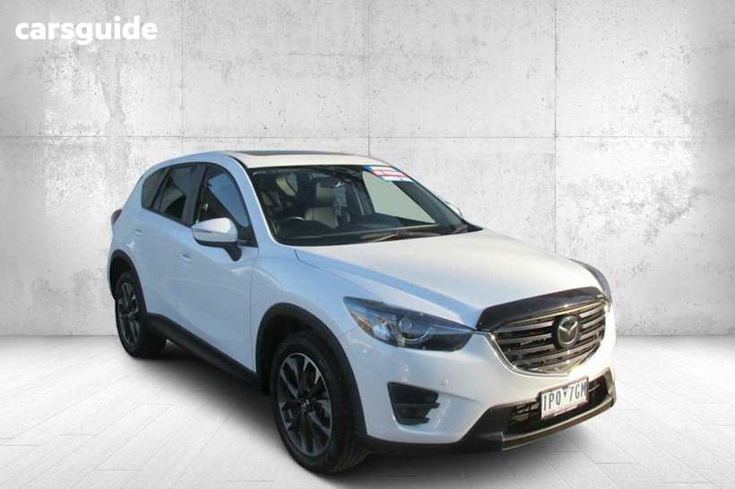 White 2015 Mazda CX-5 Wagon Akera (4X4)