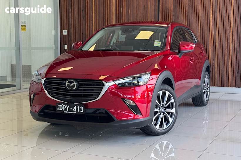 Red 2025 Mazda CX-3 SUV G20 PURE F