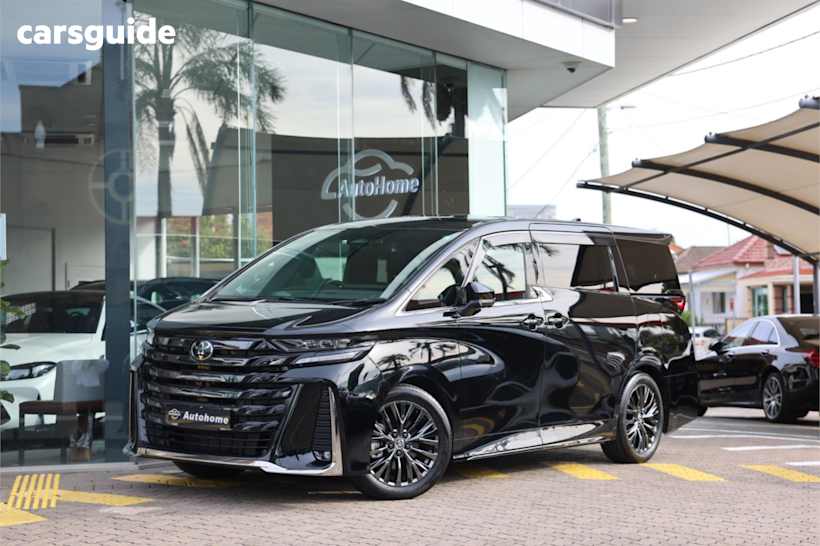 Black 2023 Toyota Vellfire OtherCar