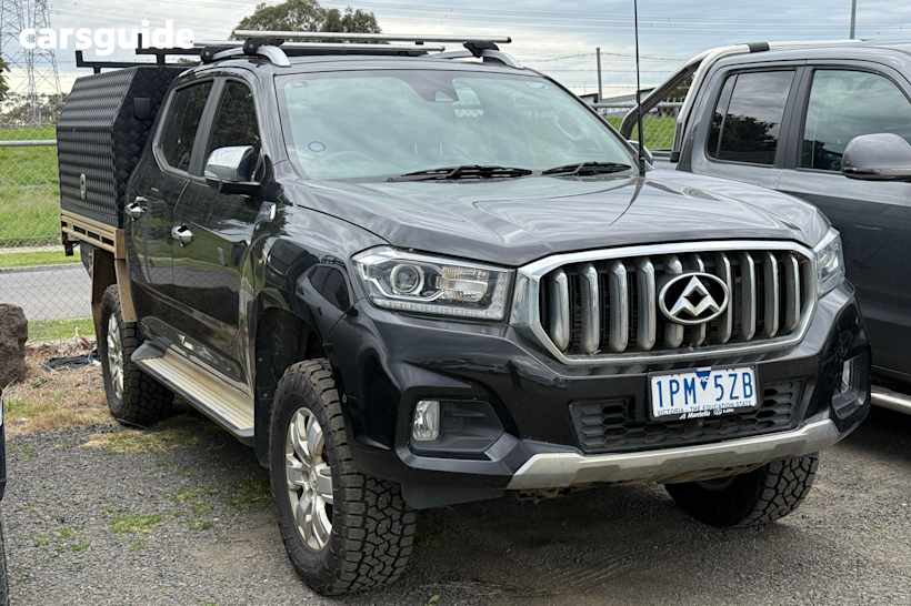 Black 2019 LDV T60 Ute Tray LUXE 4X4
