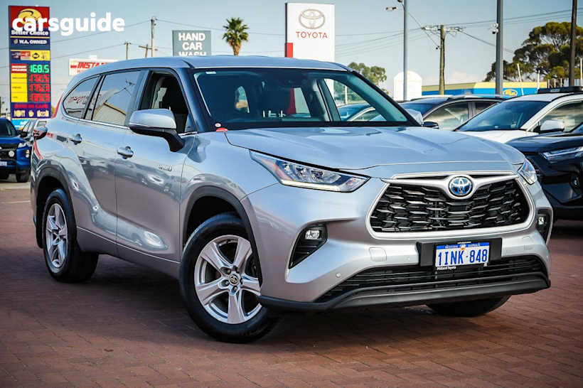 Silver 2024 Toyota Kluger Wagon Gx Hybrid Awd