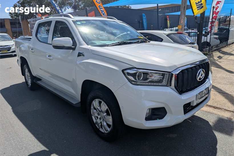 White 2019 LDV T60 Double Cab Utility Pro (4X4)