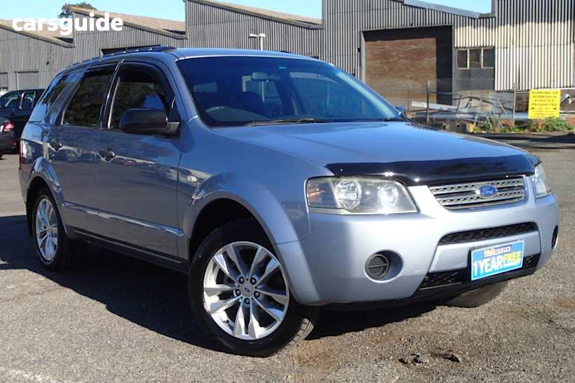 Silver 2008 Ford Territory Wagon Sr (Rwd)