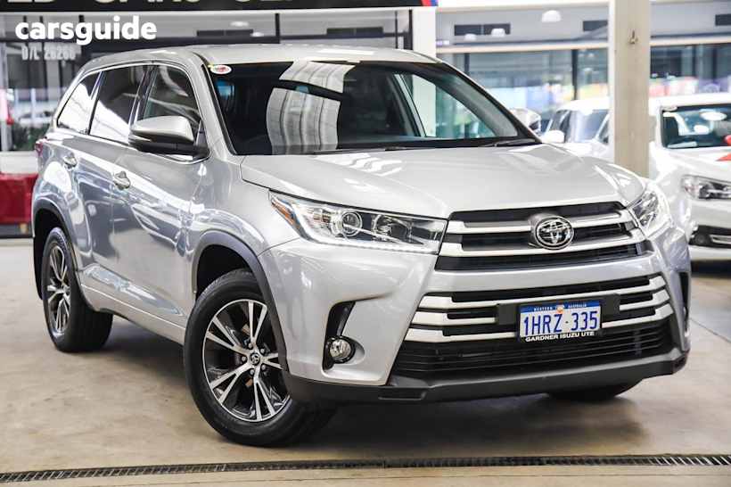 Silver 2019 Toyota Kluger SUV GX 4WD