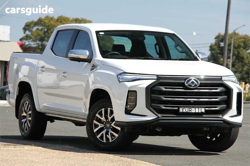 White 2022 LDV T60 Ute Tray MAX LUXE 4X4