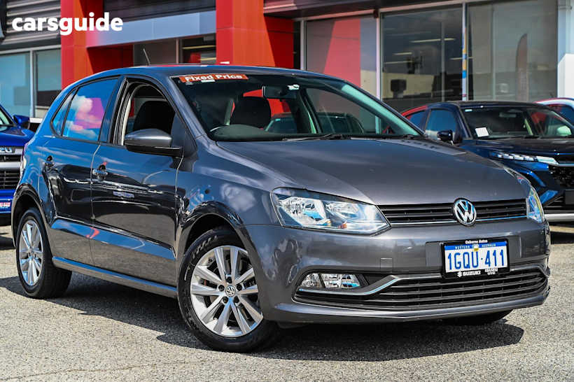 Grey 2016 Volkswagen Polo Hatch 81TSI COMFORTLINE F