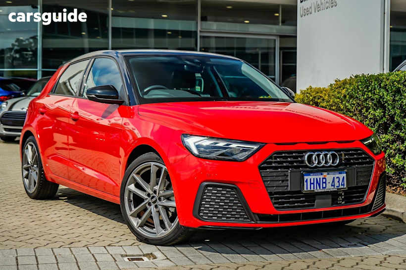 Red 2021 Audi A1 Hatch 35 TFSI F