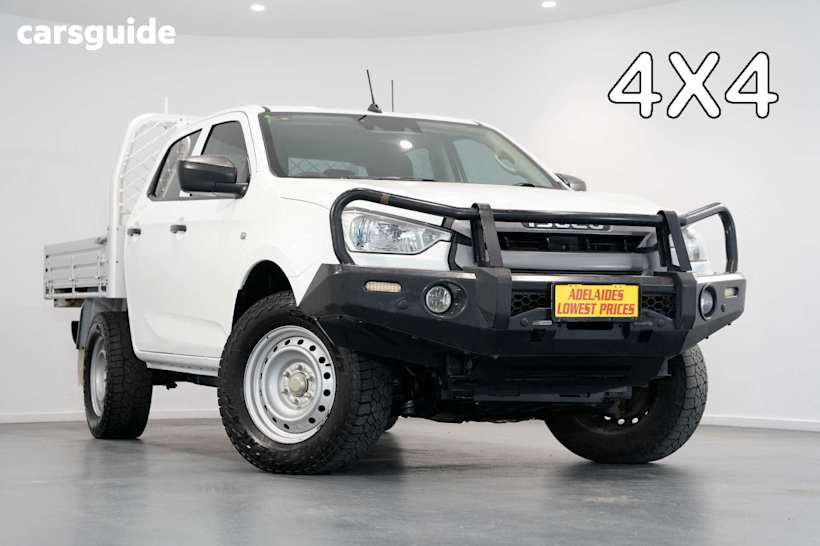 White 2021 Isuzu D-MAX Ute Tray SX 4X4