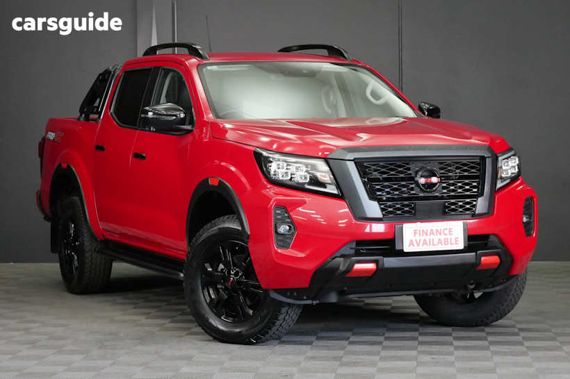 Red 2021 Nissan Navara Dual Cab Pick-up Pro-4X (4X4)