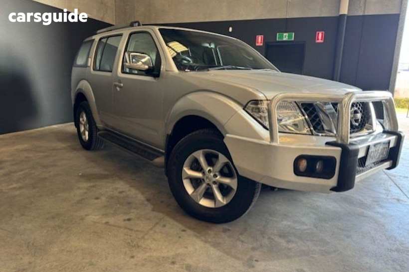 Silver 2012 Nissan Pathfinder SUV ST-L 4X4