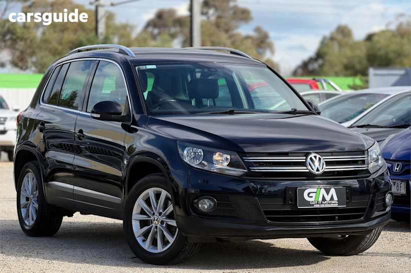 Black 2011 Volkswagen Tiguan SUV 125TSI 4WD
