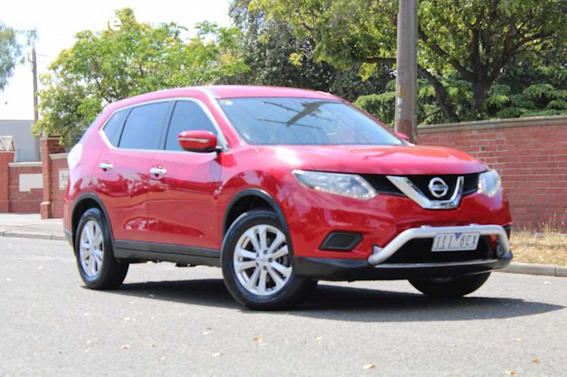 Red 2014 Nissan X-Trail Wagon Ts (Fwd)