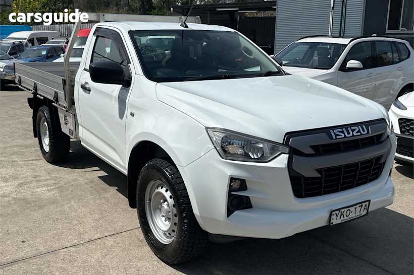 White 2020 Isuzu D-MAX Ute Tray SX HIGH RIDE R