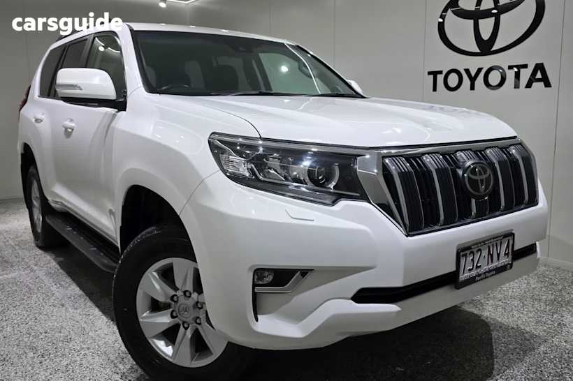 White 2021 Toyota Landcruiser Prado SUV GXL 4X4