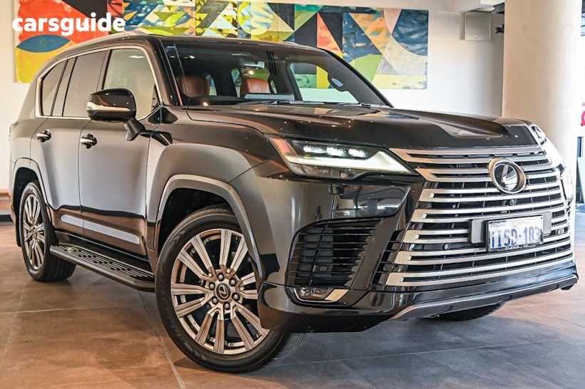 Black 2022 Lexus LX SUV LX600 ULTRA LUXURY 4X4