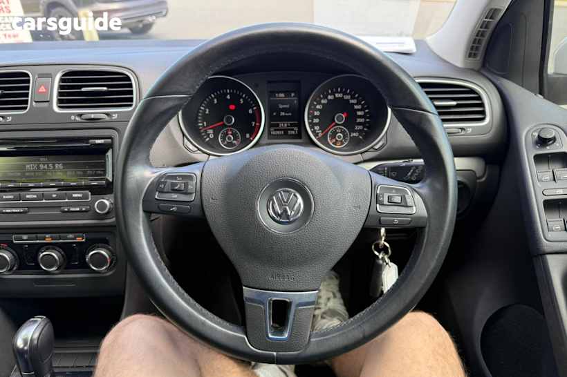 White 2012 Volkswagen Golf Hatch 90TSI TRENDLINE F