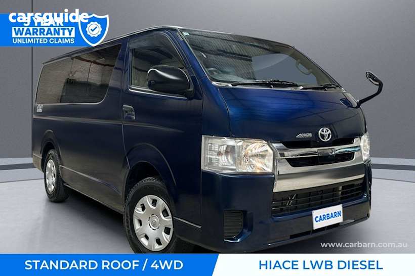 Blue 2020 Toyota HiAce Commercial VAN LONG DX GL PACKAGE 4WD