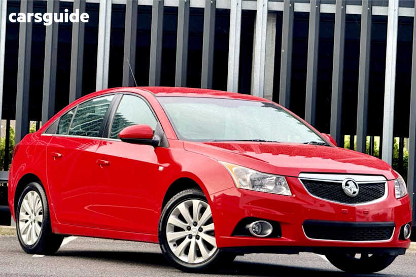 Red 2011 Holden Cruze Sedan Cdx