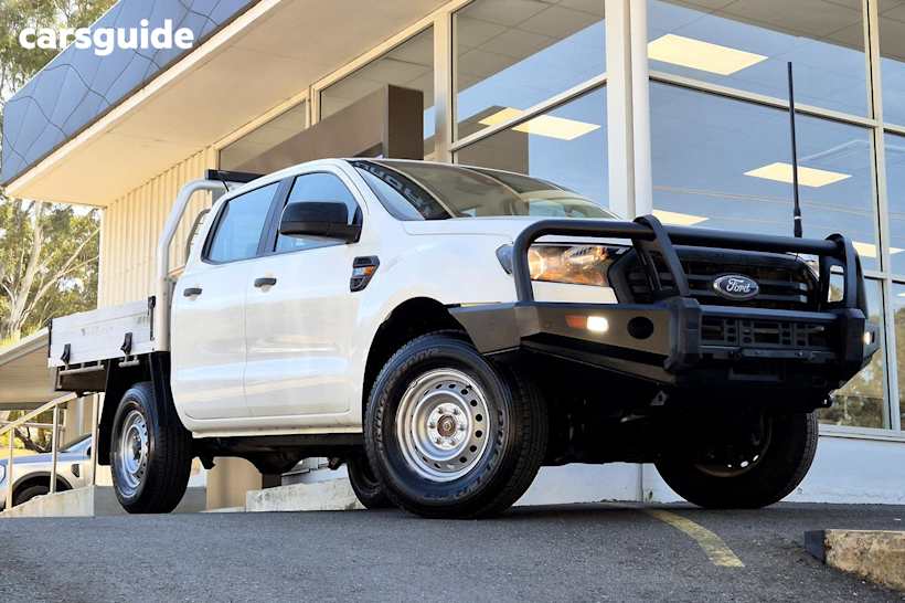 White 2020 Ford Ranger Ute Tray XL 4X4