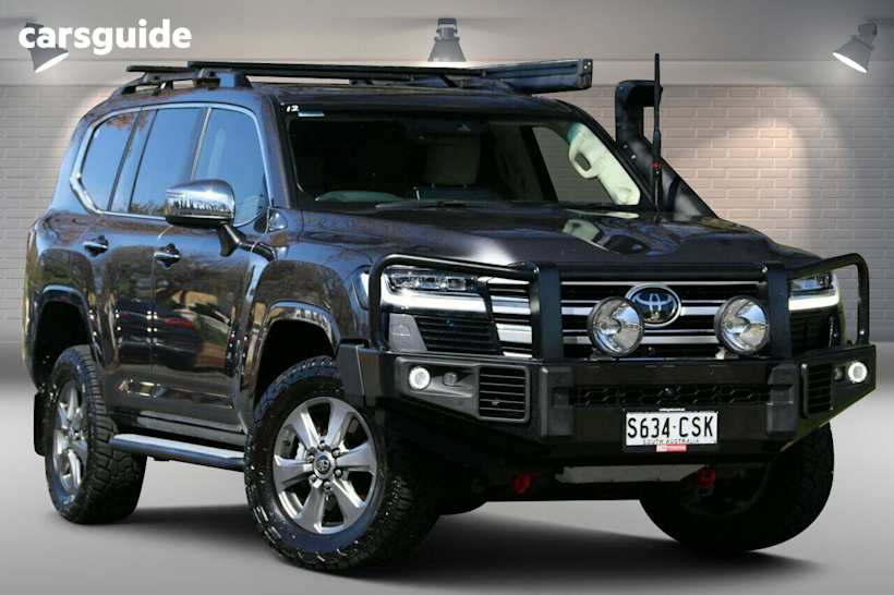 Grey 2022 Toyota Landcruiser SUV SAHARA 4X4
