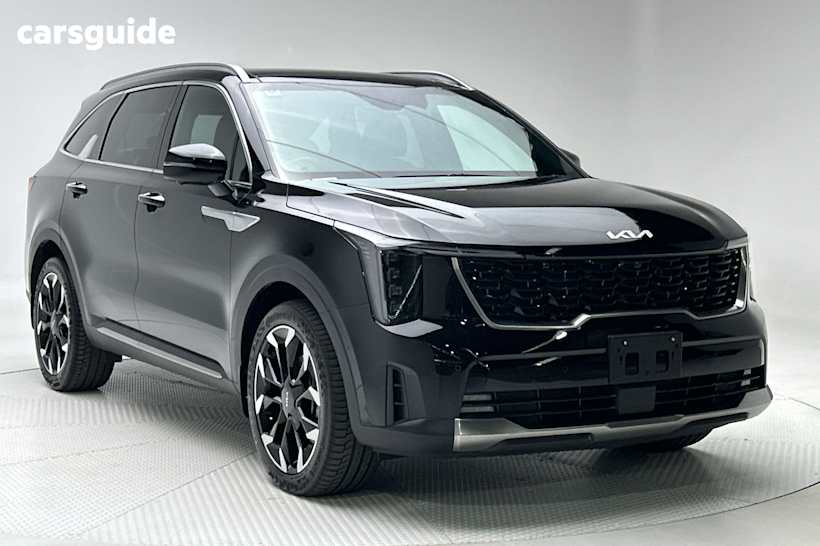 Black 2024 Kia Sorento SUV GT-LINE 4X4