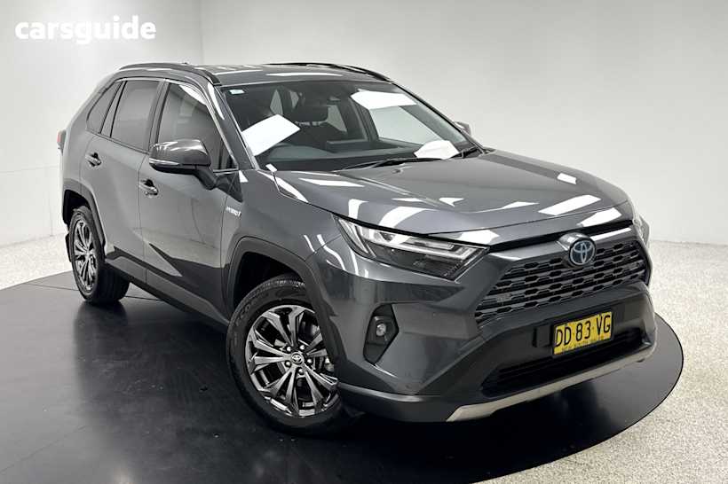 Grey 2022 Toyota RAV4 SUV GXL 4X4