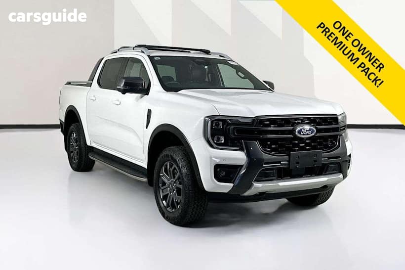White 2023 Ford Ranger Double Cab Pick Up Wildtrak 3.0 (4X4)