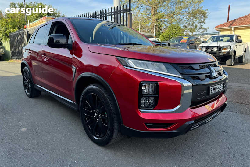 Red 2021 Mitsubishi ASX SUV MR F