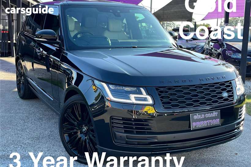 Black 2018 Land Rover Range Rover SUV TDV6 VOGUE 4X4