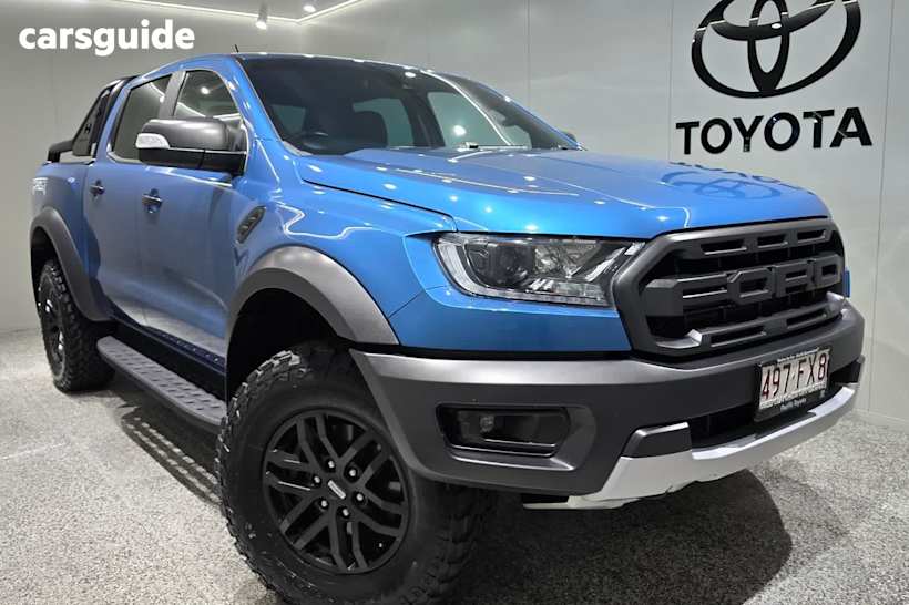 Blue 2021 Ford Ranger Double Cab Pick Up Raptor 2.0 (4X4)